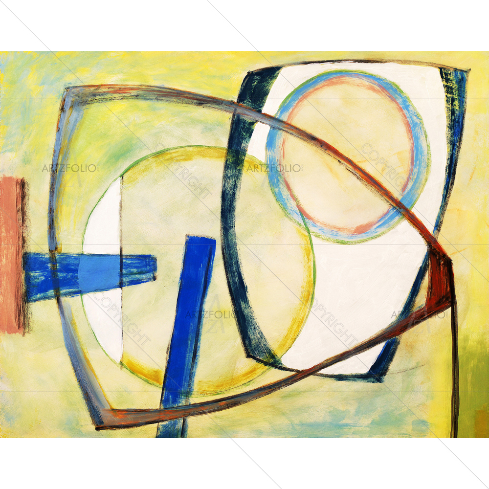British 1950's Modernist Abstract — custom-size art design 5009972