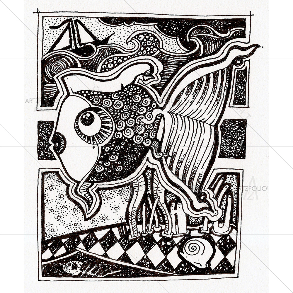 Fish Image — custom-size art design 5009974