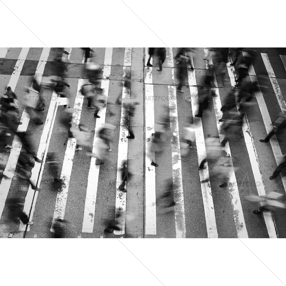 City Life People — custom-size art design 5009986