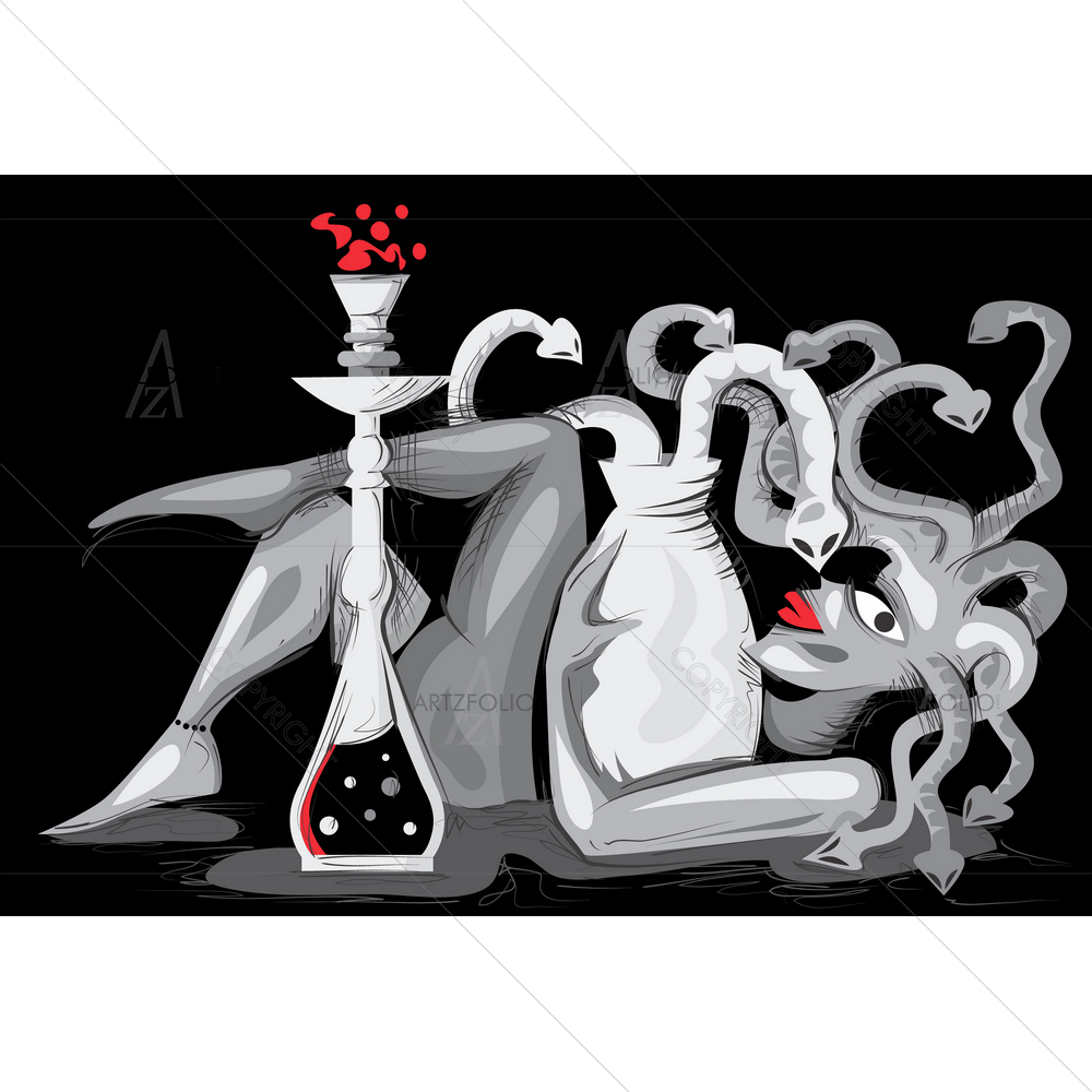 Mythological Woman Art — custom-size art design 5009987