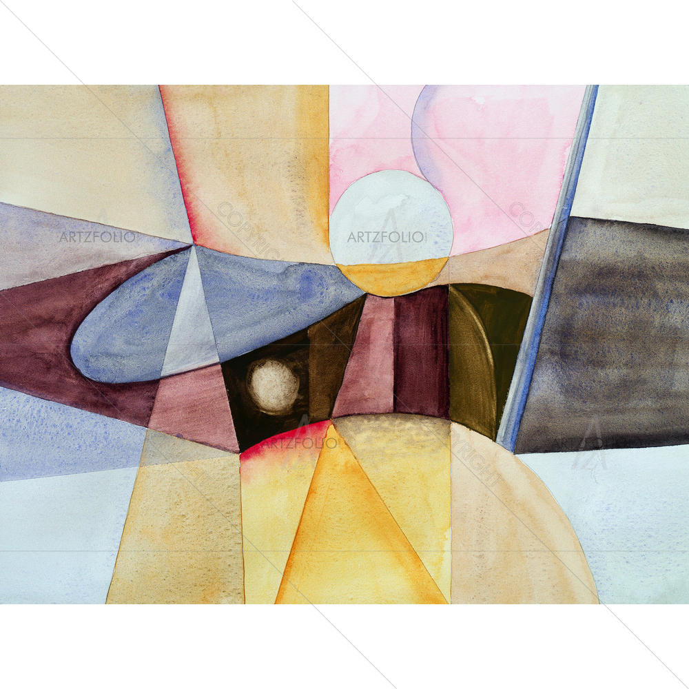 Abstract Colourful Blocks — custom-size art design 5009994