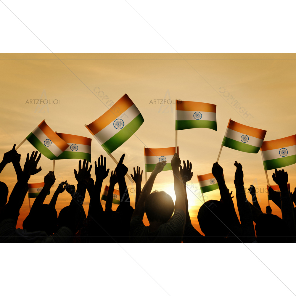 Indian Flags — custom-size art design 5010011