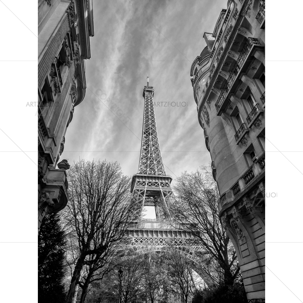 Eiffel Tower, Paris D4 — custom-size art design 5010022