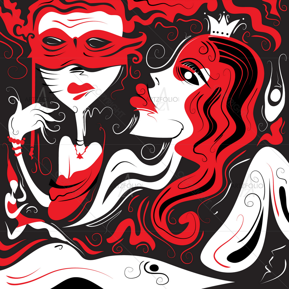 Abstract Festival Art — custom-size art design 5010033