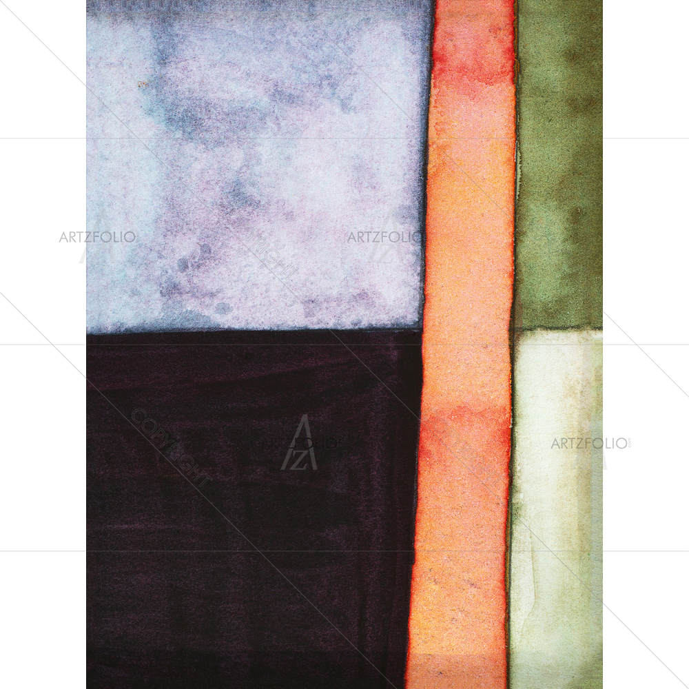 Abstract Watercolor Grain — custom-size art design 5010048