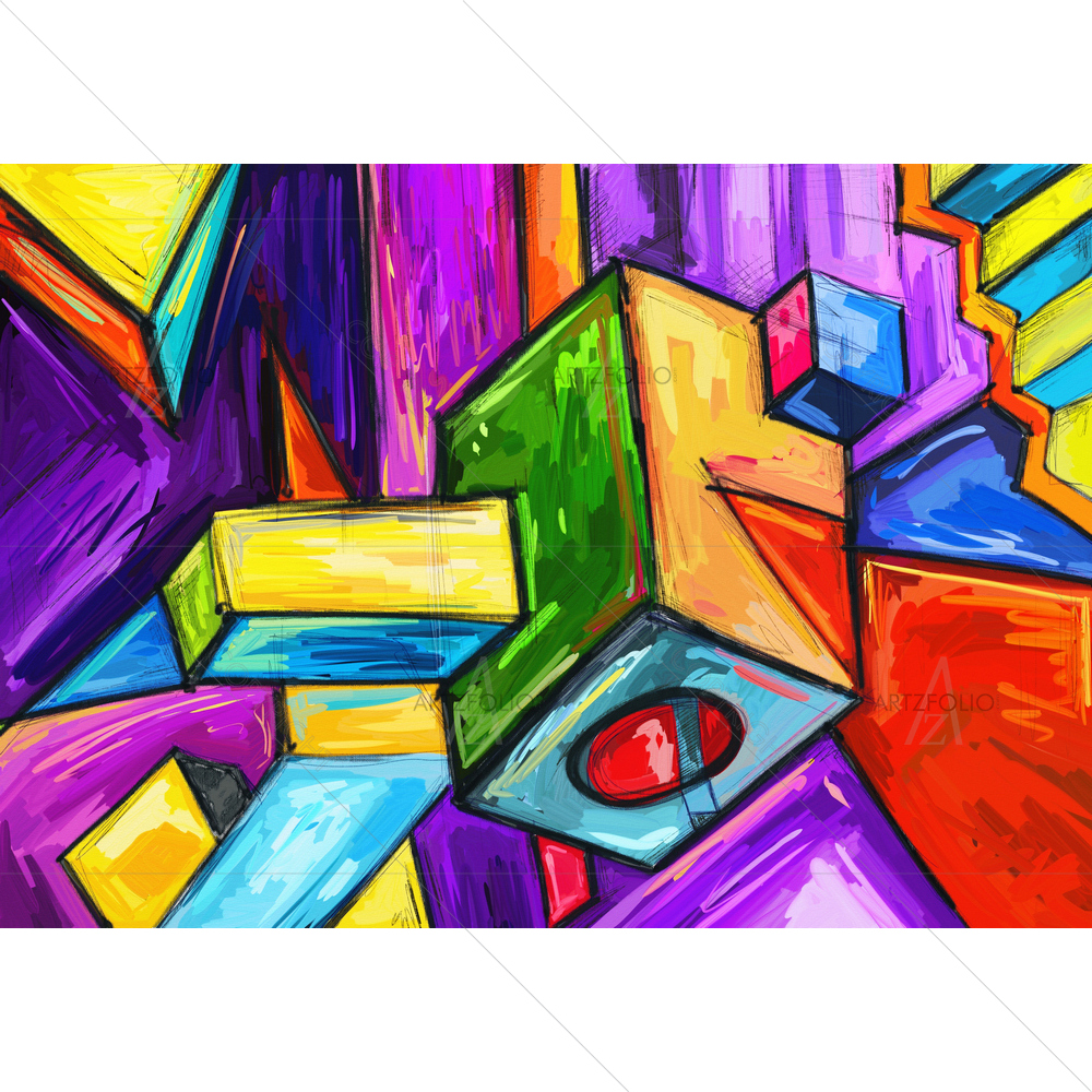 Cubic Dream — custom-size art design 5010060