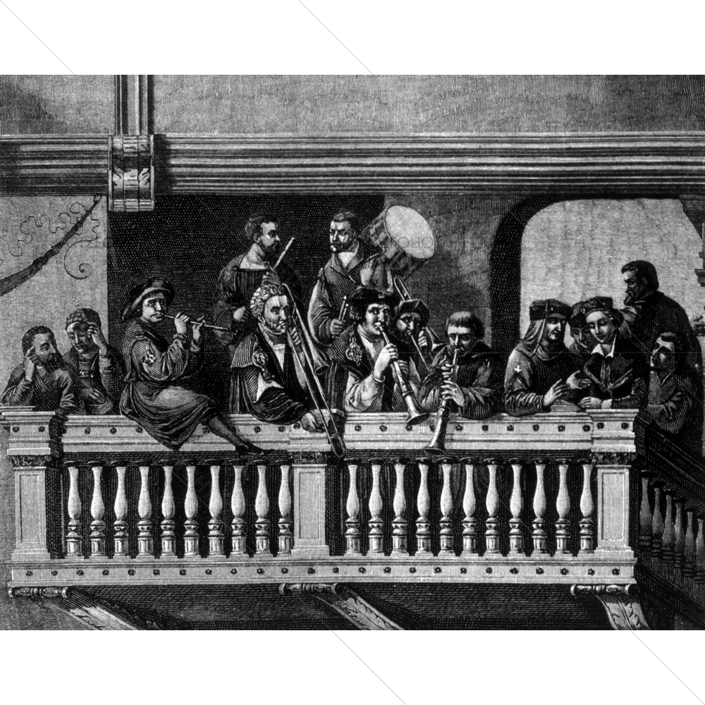 16th Century Musicians — custom-size art design 5010092