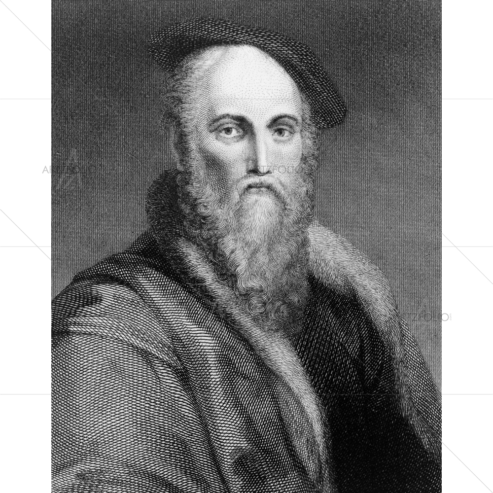 Sir Thomas Wyatt, English Renaissance Poet — custom-size art design 5010144