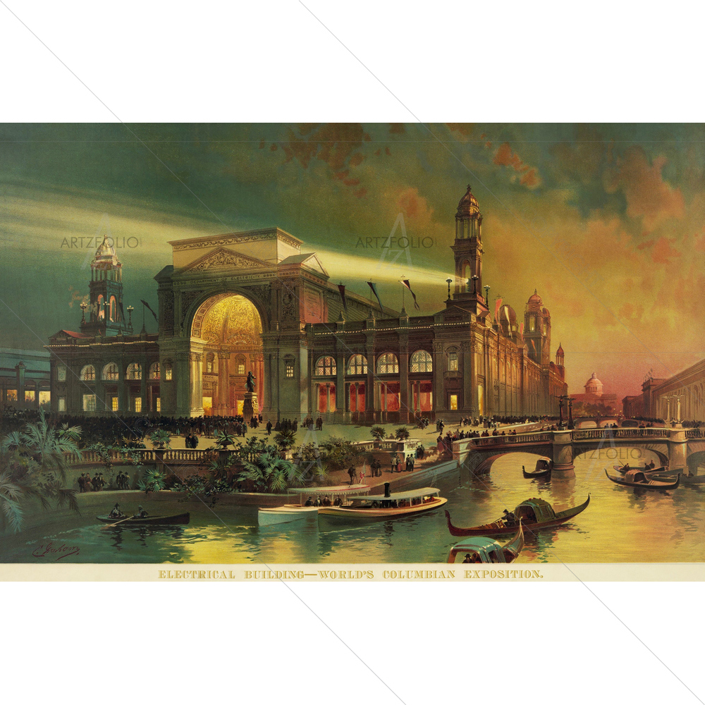 World's Columbian Exposition, Chicago — custom-size art design 5010157