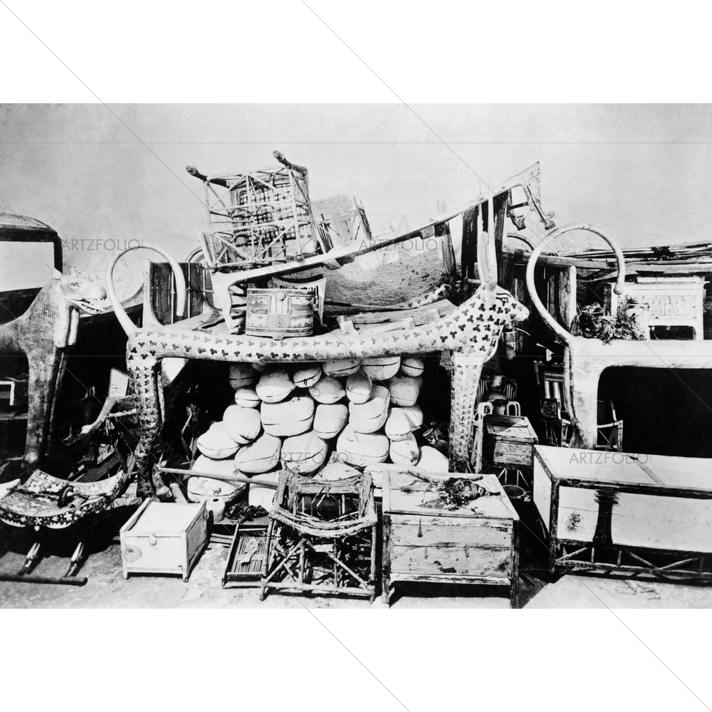 Tomb of King Tutankhamen — custom-size art design 5010163