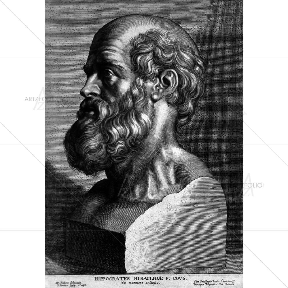 Hippocrates, Portrait — custom-size art design 5010178