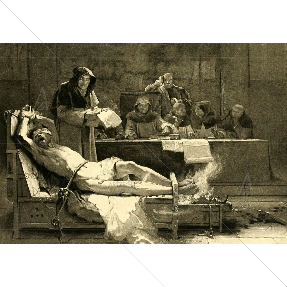 Victim of Spanish Inquisition, 1478 — custom-size art design 5010186