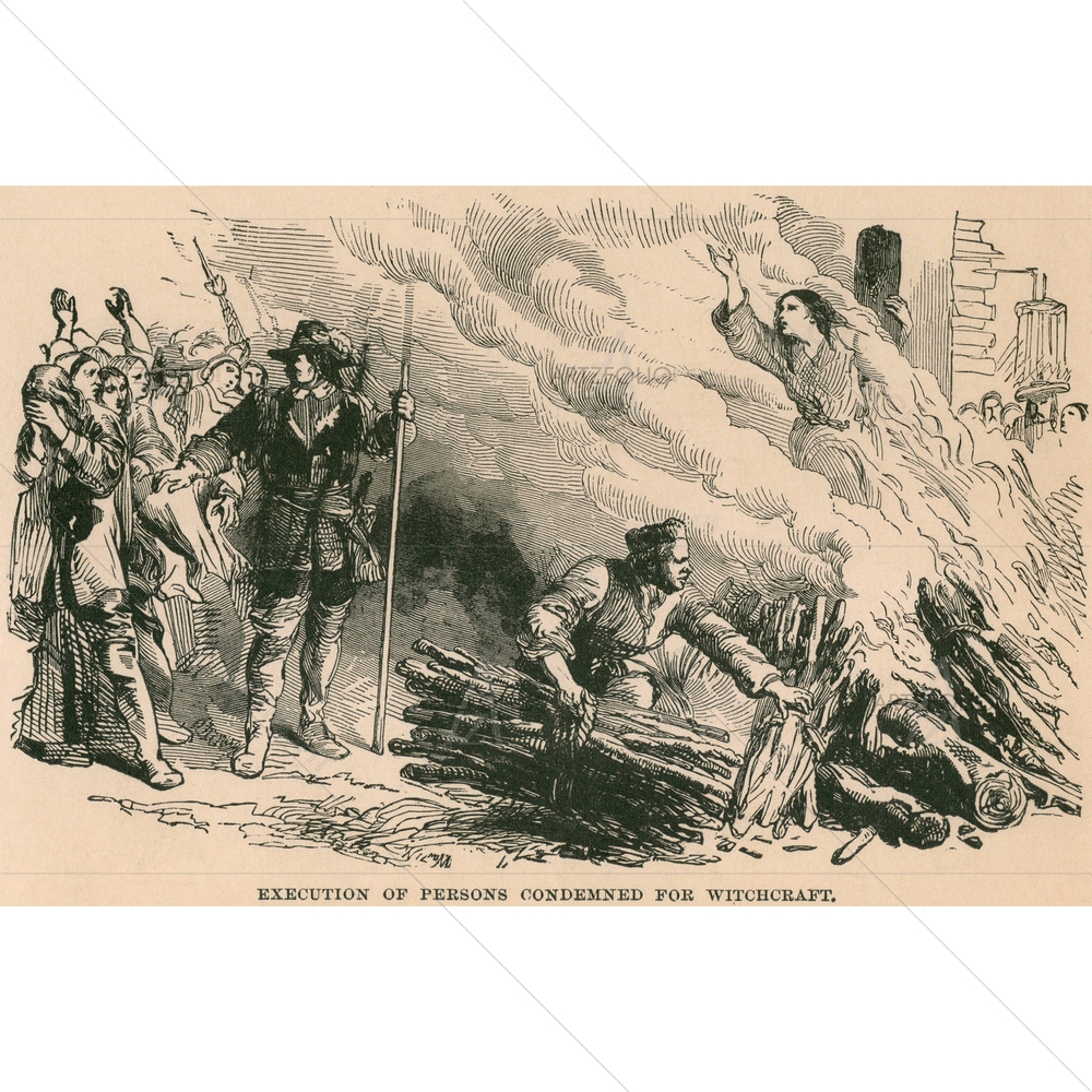 Punishment Burning at Stake — custom-size art design 5010187