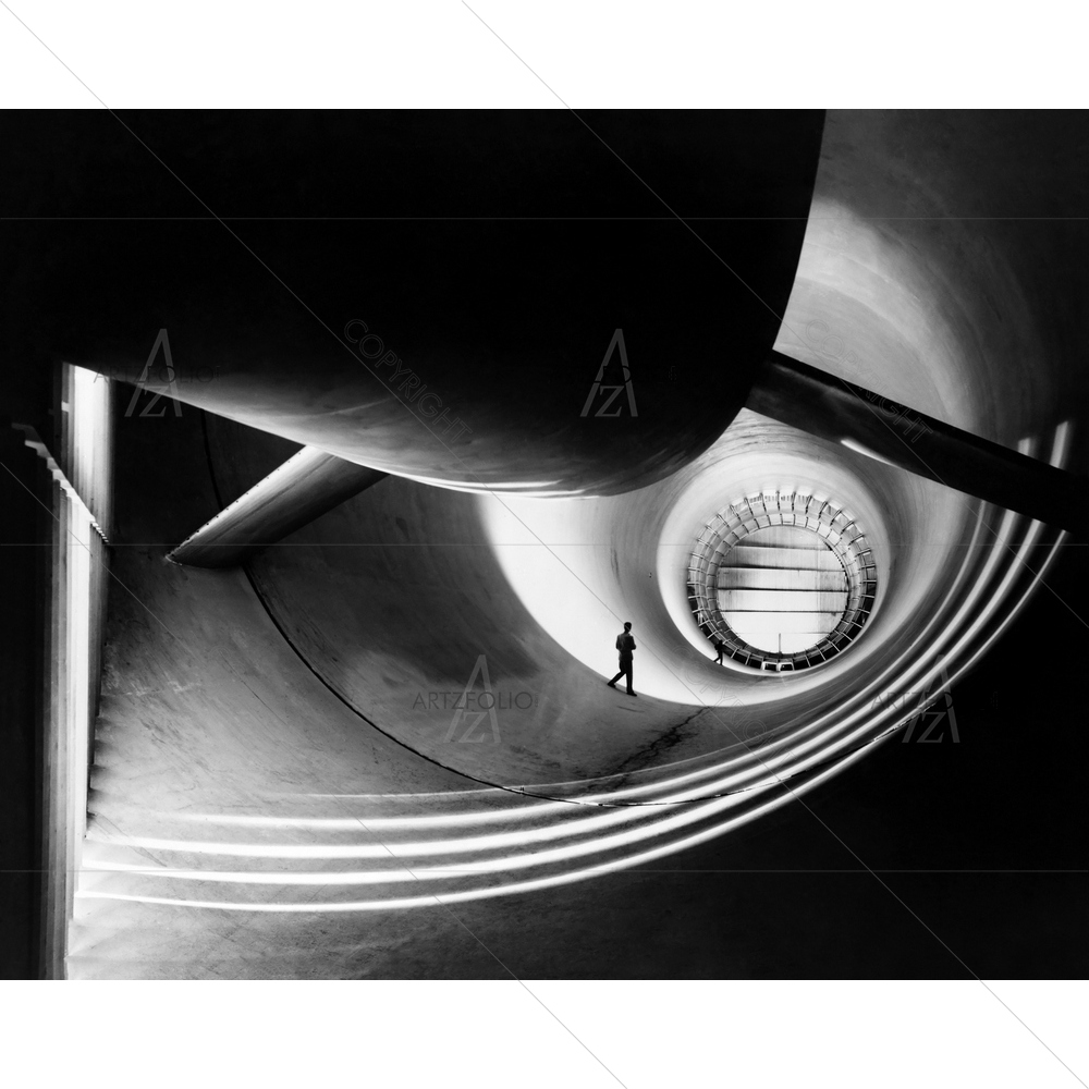 Wind Tunnel at Langley Aeronautical Laboratory, NASA — custom-size art design 5010188