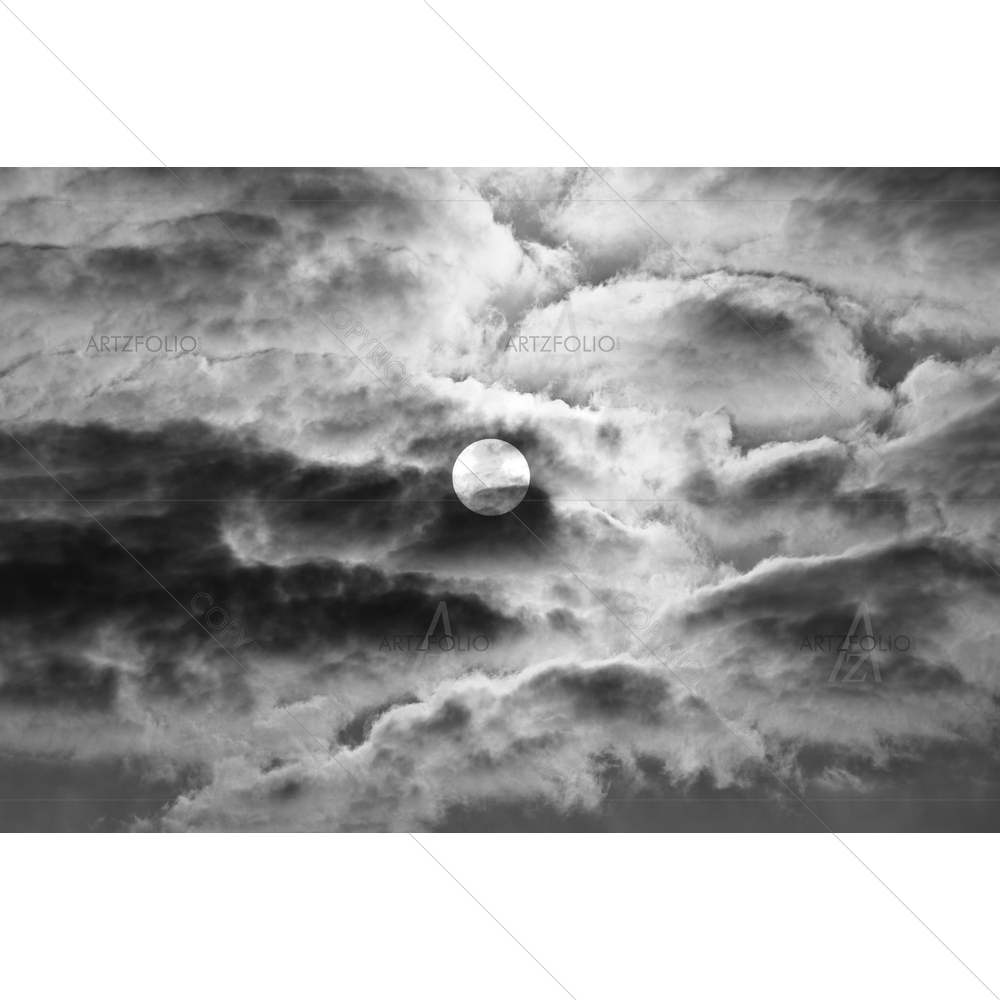 Black & White Sunrise — custom-size art design 5010229