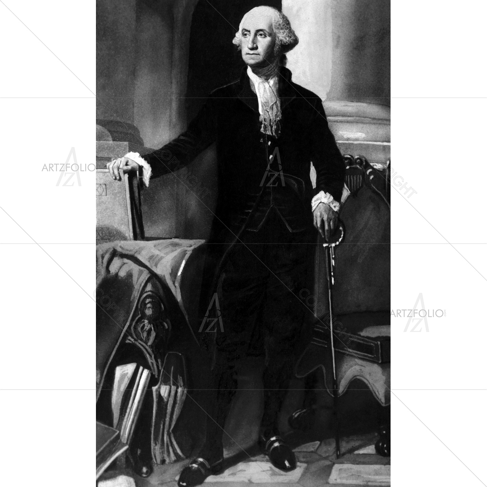 George Washington, Gilbert Stuart — custom-size art design 5010279