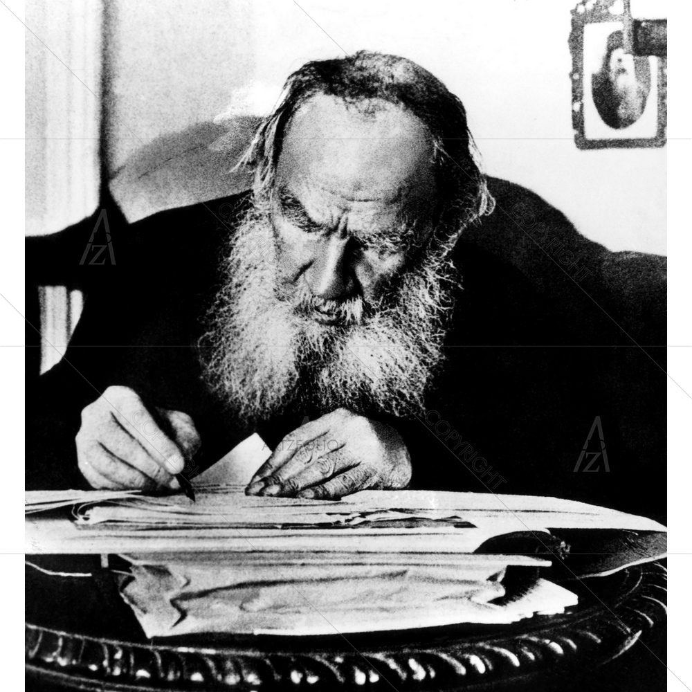 Leo Tolstoy, Russian Writer, 1828-1910 D1 — custom-size art design 5010286