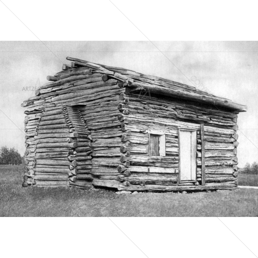 Abraham Lincoln Birthday Place, Hardin County, Kentucky — Ancient custom art by ArtzFolio