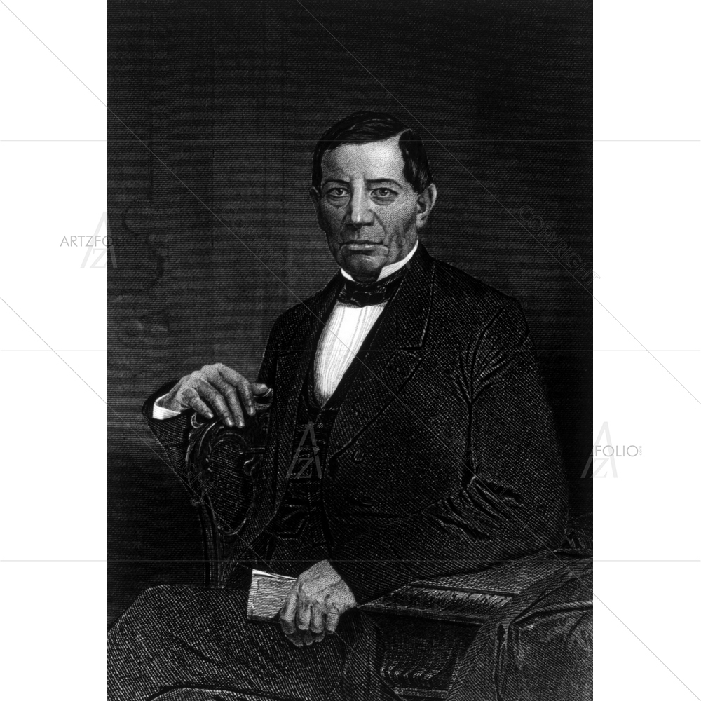 Benito Juarez Portrait — custom-size art design 5010314