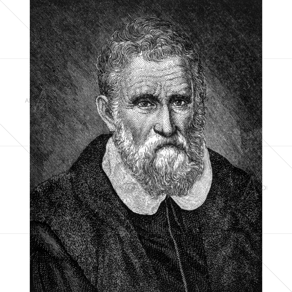 Marco Polo Portrait, 1254-1324 — Ancient custom art by ArtzFolio