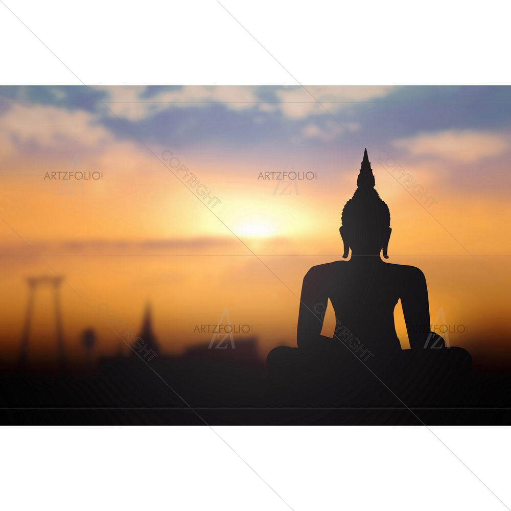 Lord Buddha, Thailand D4 — custom-size art design 5010342