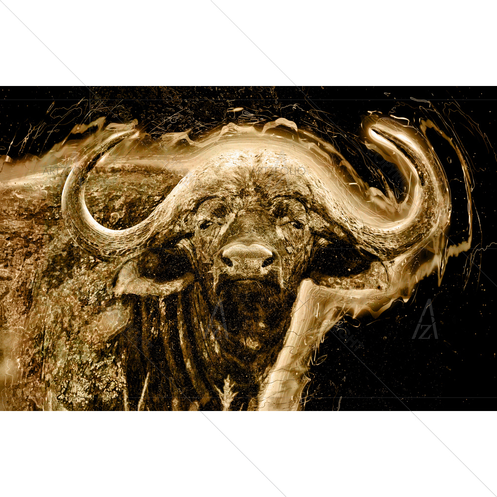 African Buffalo — custom-size art design 5010351