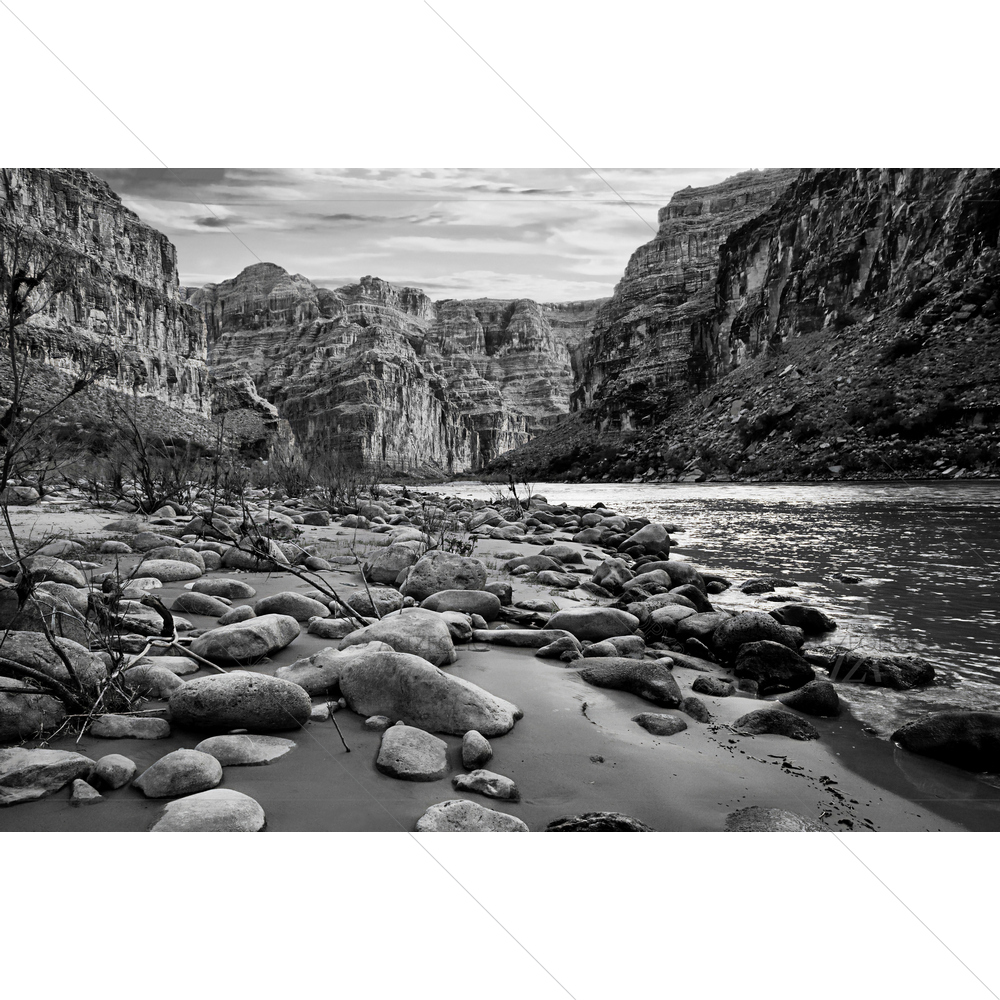 Great Canyon from Colorado River — Devotional custom art by ArtzFolio