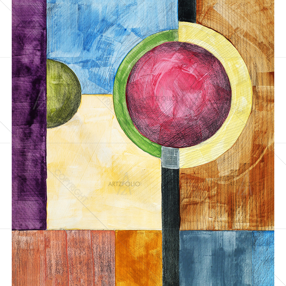 Abstract Grunge D3 — custom-size art design 5010387