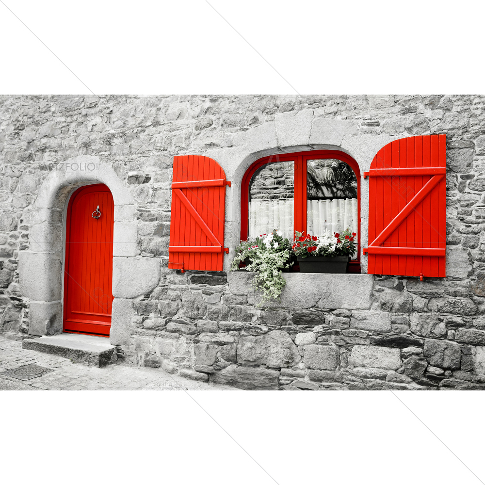 Old Stone House, France — custom-size art design 5010421