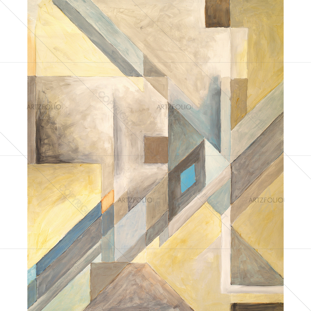 Geometric Abstraction D7 — custom-size art design 5010436