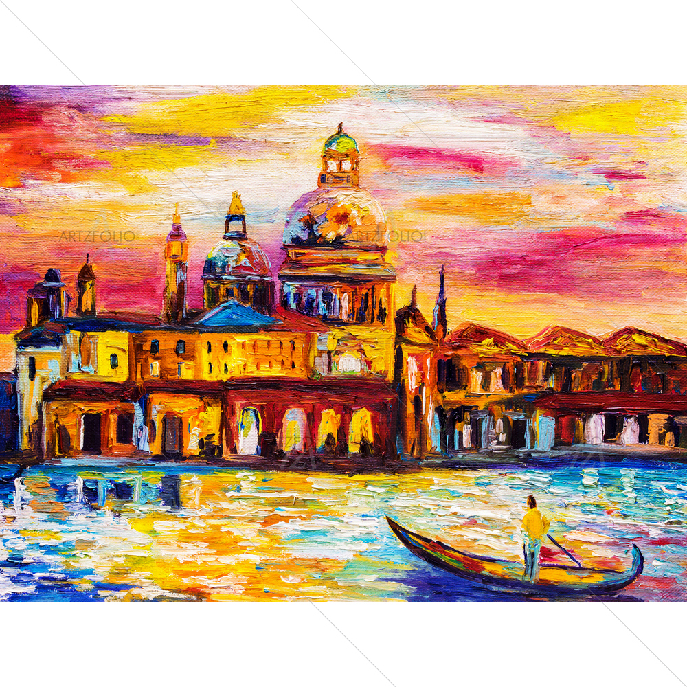 Venice, Italy D2 — custom-size art design 5010487