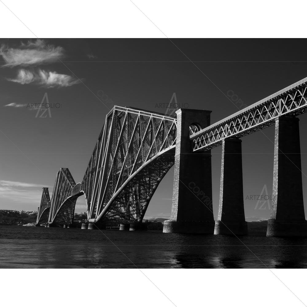 Forth Rail Bridge, Scotland — Landscapes custom art by ArtzFolio