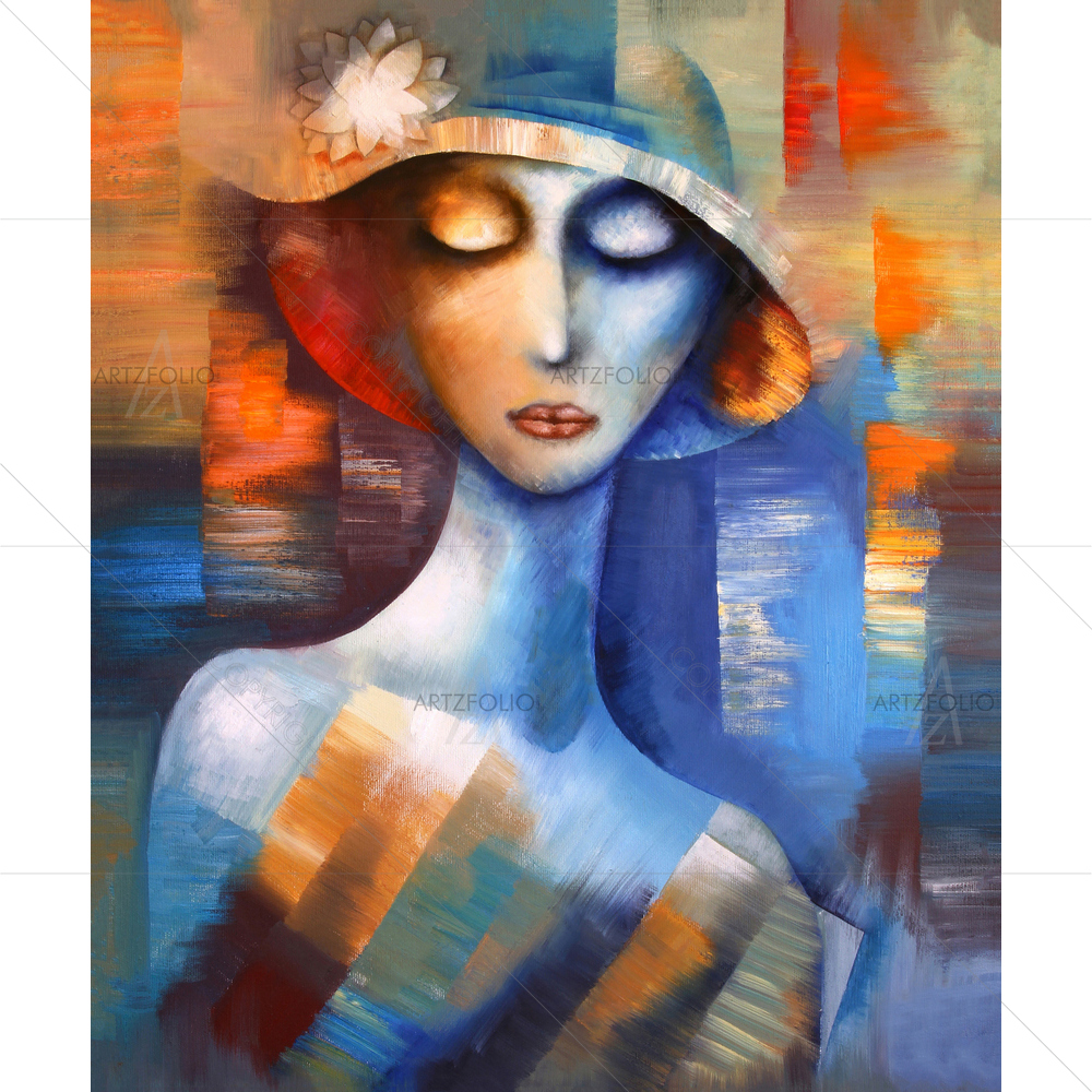 Cubism Woman D5 — custom-size art design 5010518