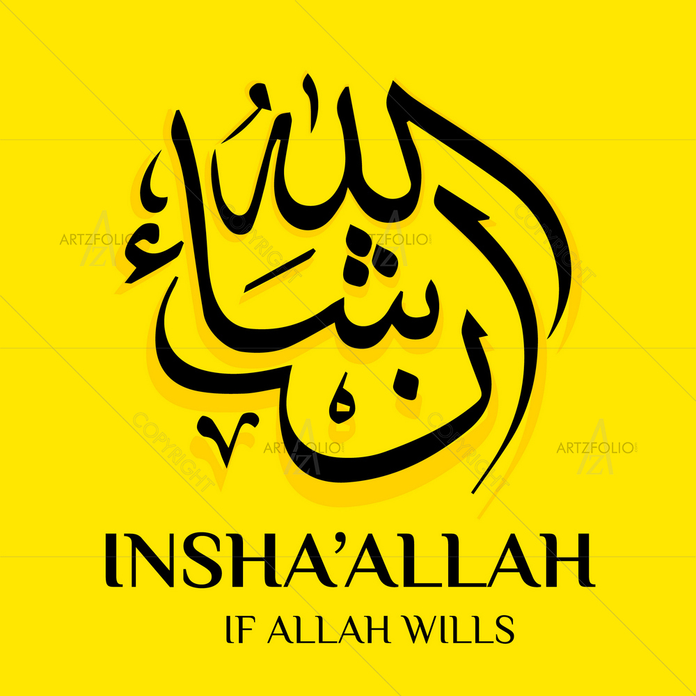 Calligraphic Eid Mubarak D2 — custom-size art design 5010540