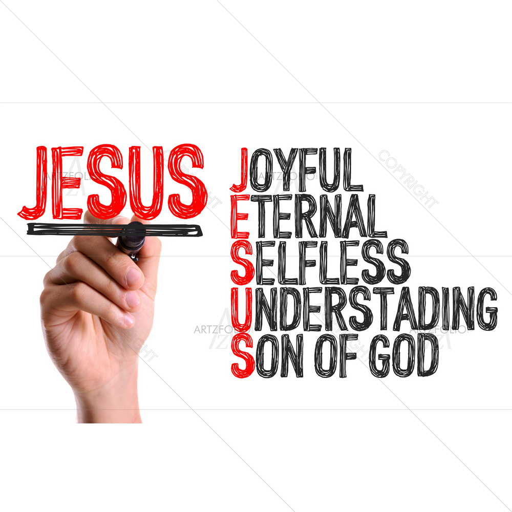 Lord Jesus Acronym — Devotional custom art by ArtzFolio