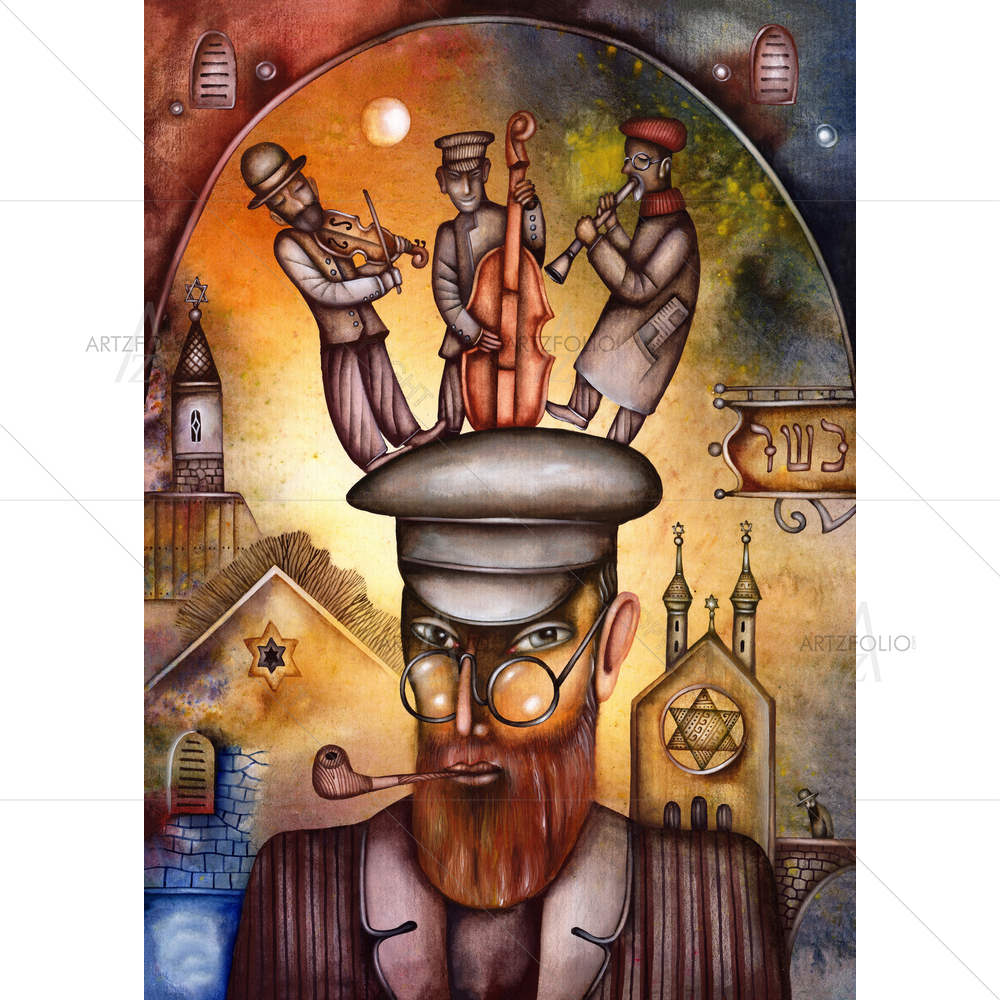 Jewish Orchestra D2 — custom-size art design 5010584