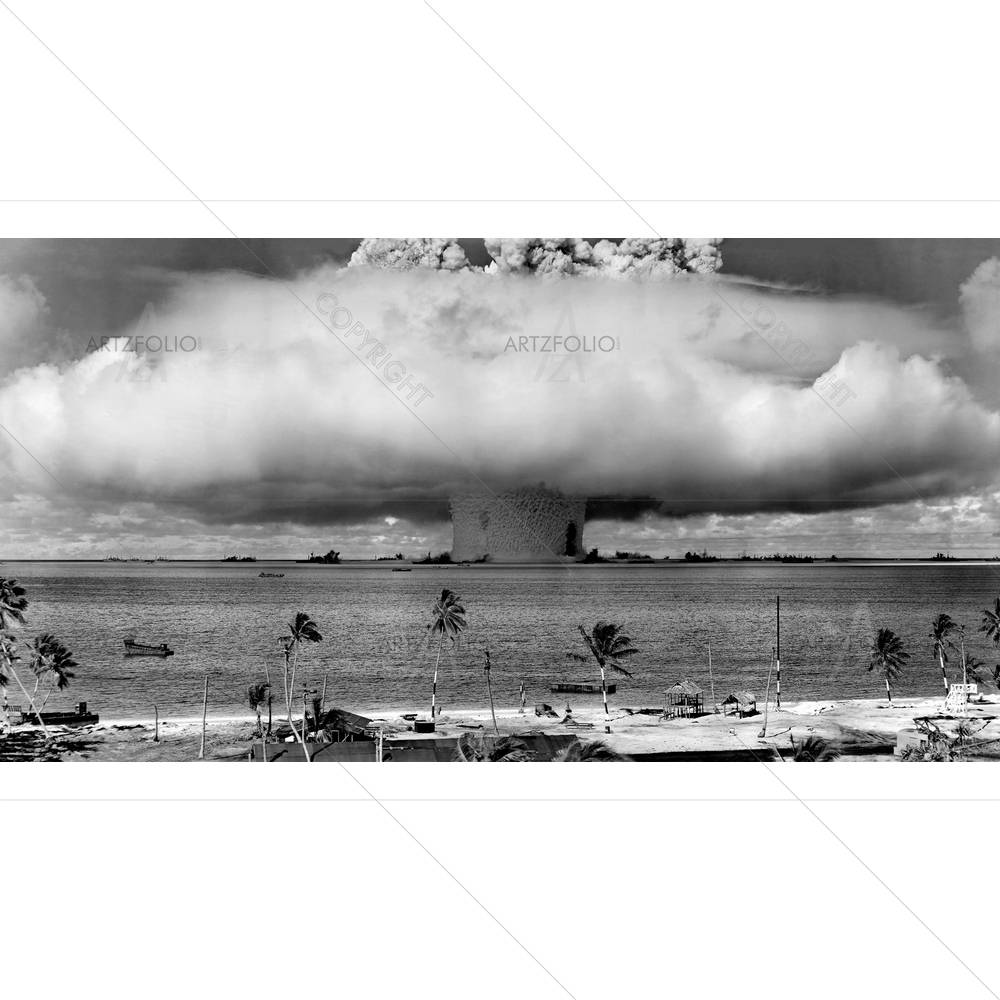 Baker Test of Operation Crossroads, 1946 — custom-size art design 5010611