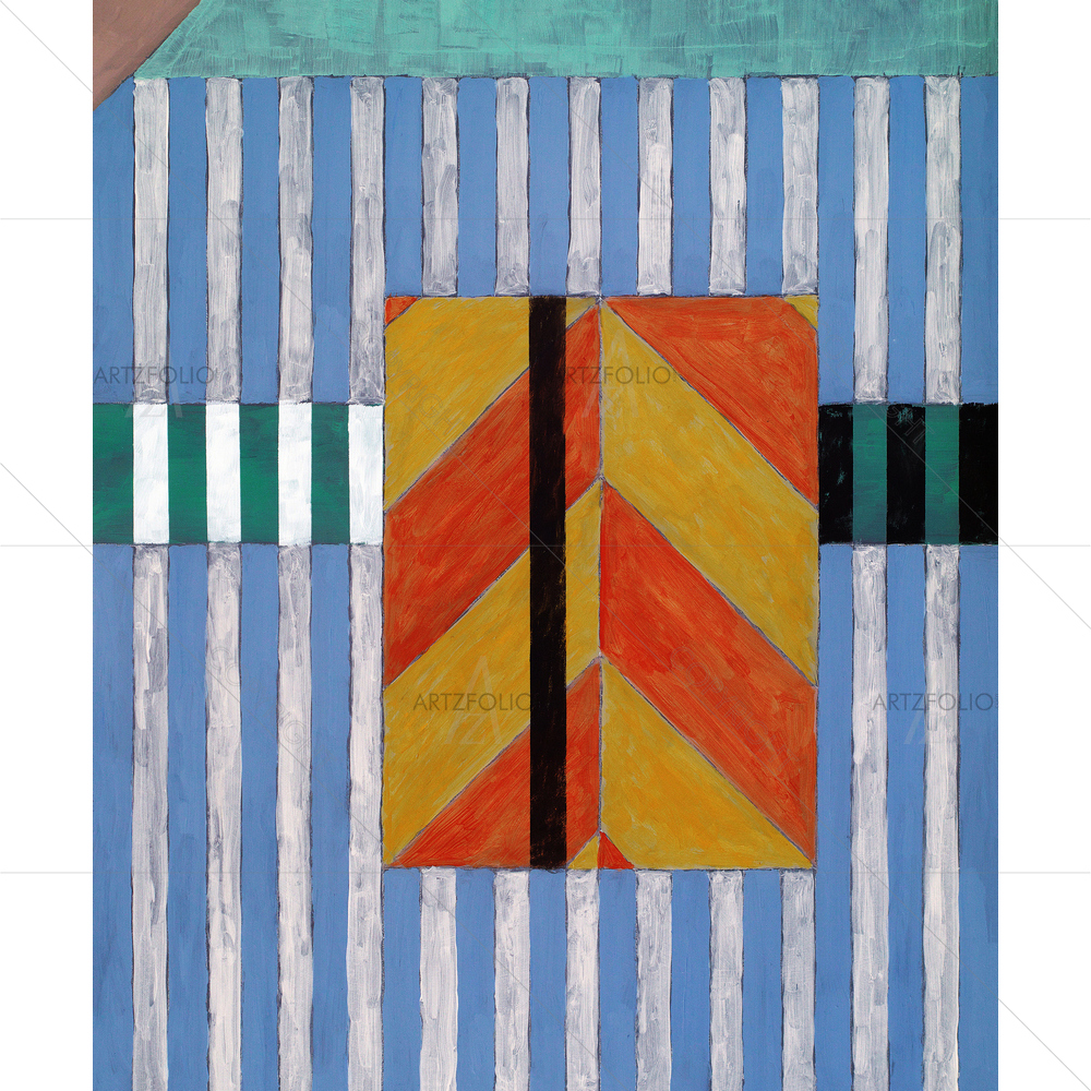 Abstract Stripes D3 — Abstract custom art by ArtzFolio