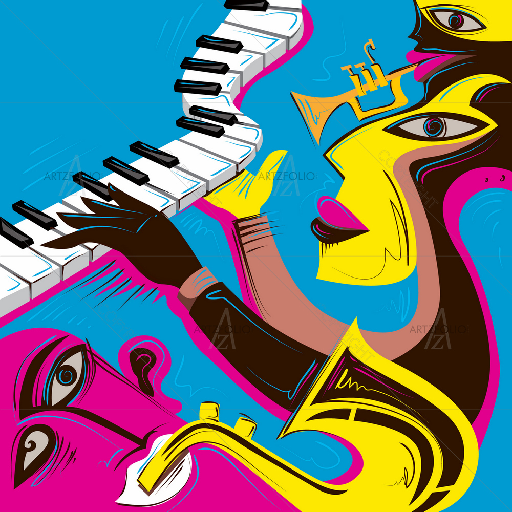 Music Band — custom-size art design 5010635