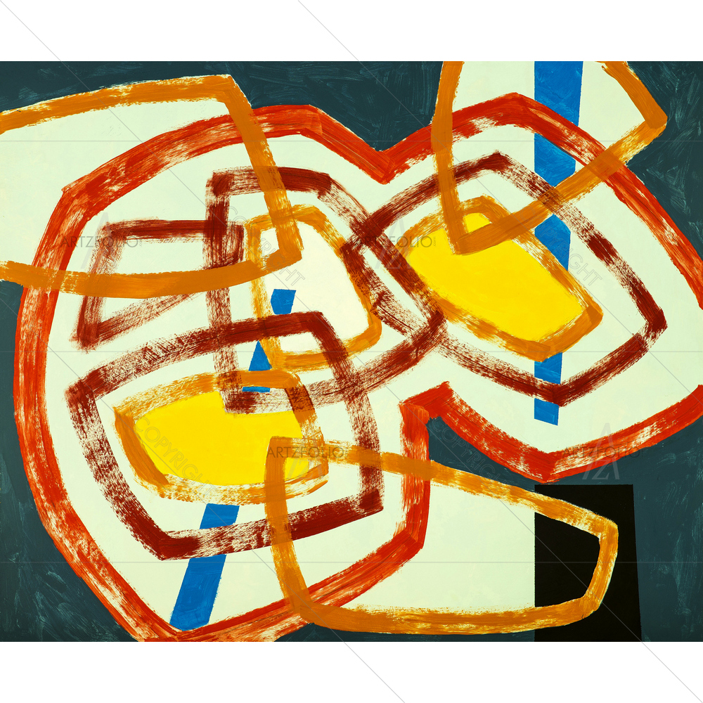 Abstract Shapes D7 — Abstract custom art by ArtzFolio