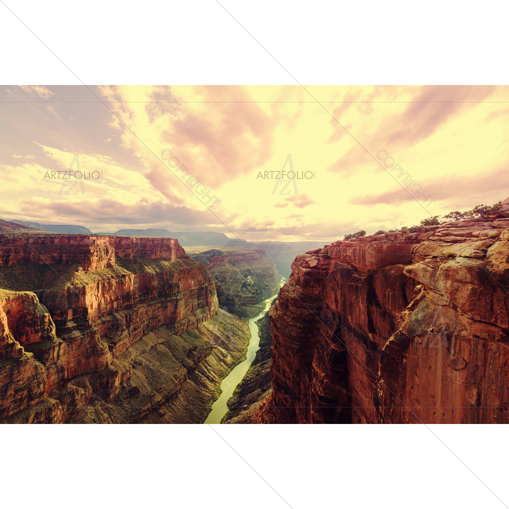 Grand Canyon Landscape — custom-size art design 5010788