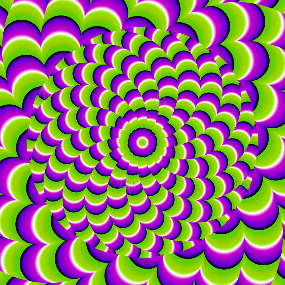 Abstract Artwork of Rotating Ball — custom-size art design 5010816