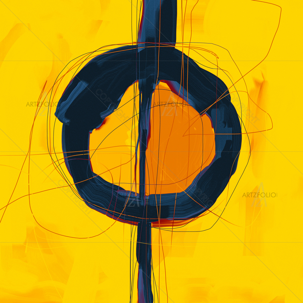 Digital Abstract D2 — Abstract custom art by ArtzFolio