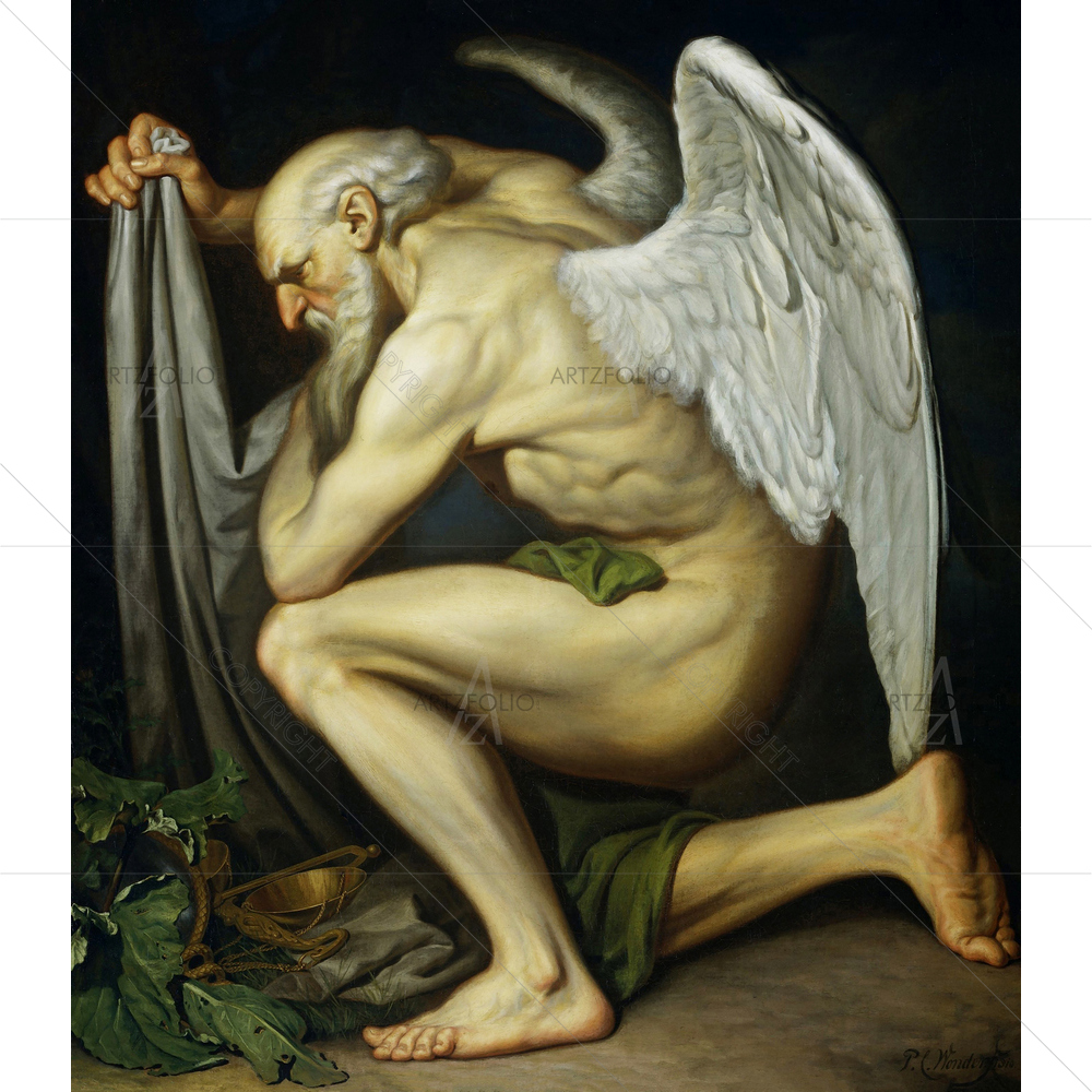 Father Time, Pieter Wonder, 1810 — Adult custom art by ArtzFolio