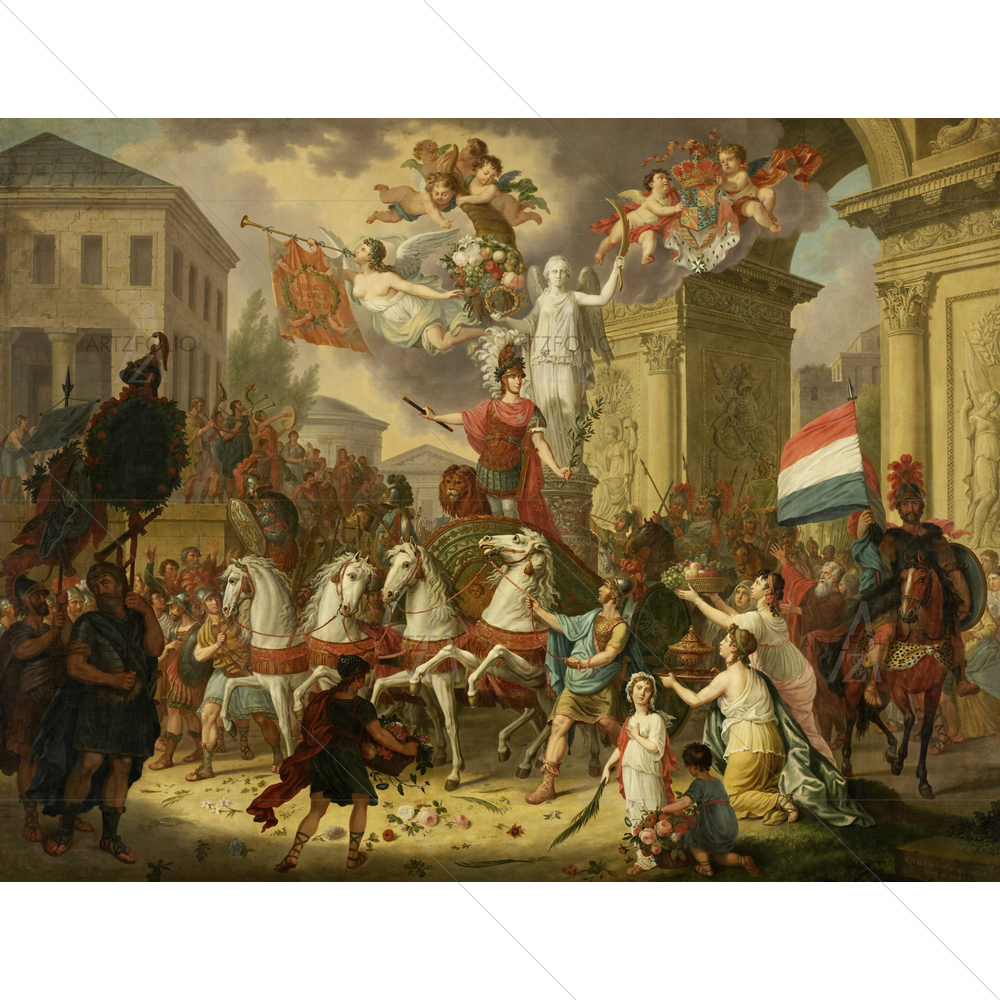 Procession of Prince of Orange — custom-size art design 5010885