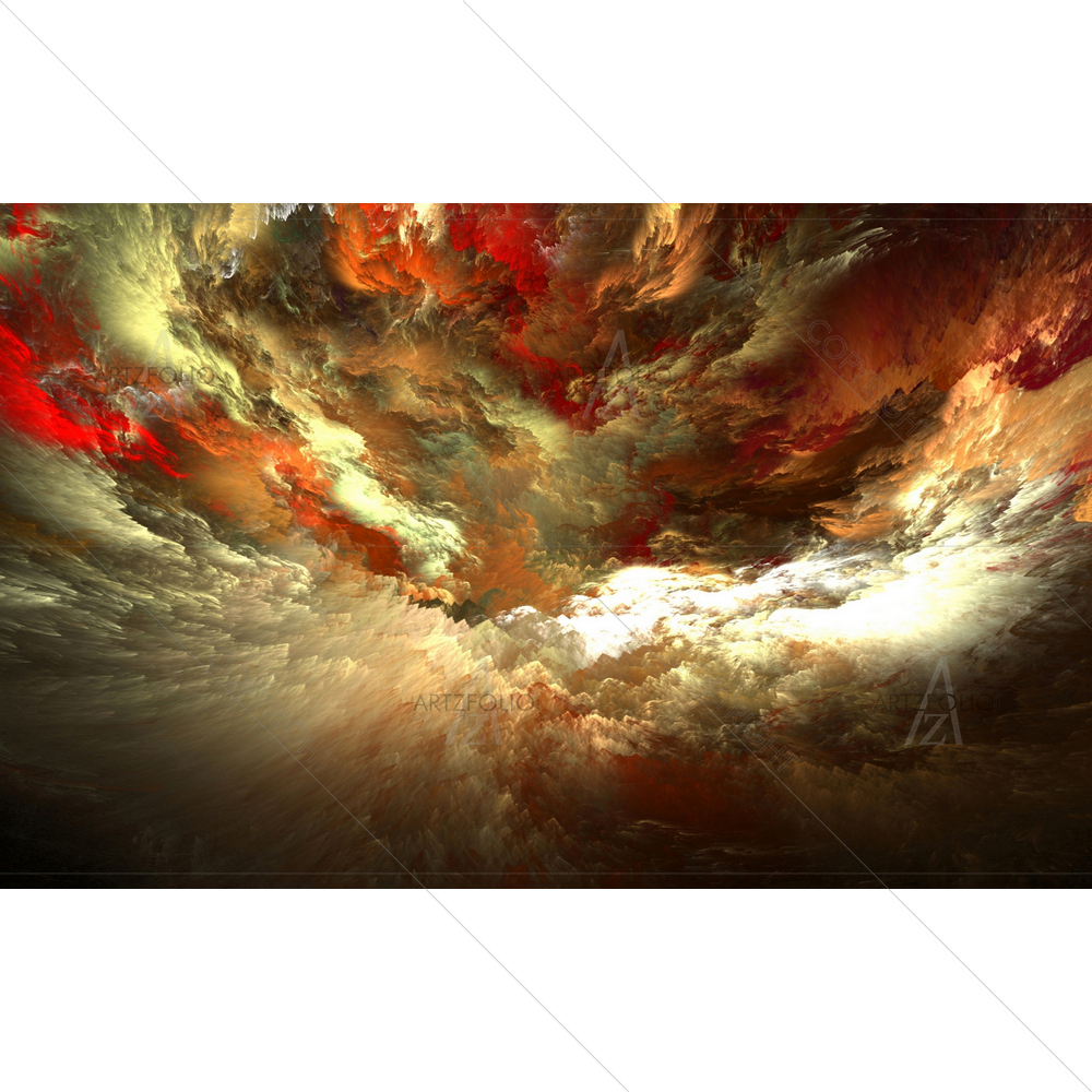 Fractal Colorful Series D1 — custom-size art design 5010936