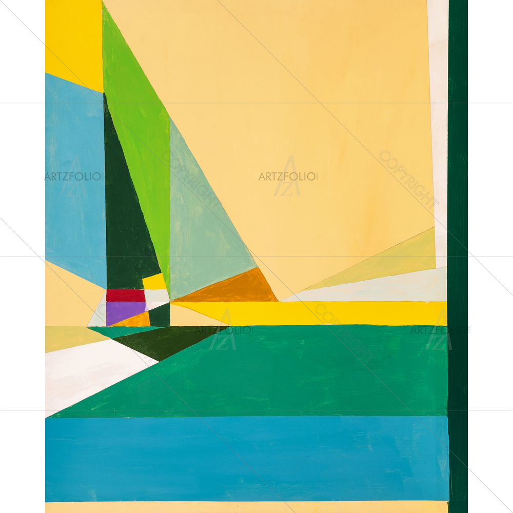 Abstract Sea and Sails — custom-size art design 5010954