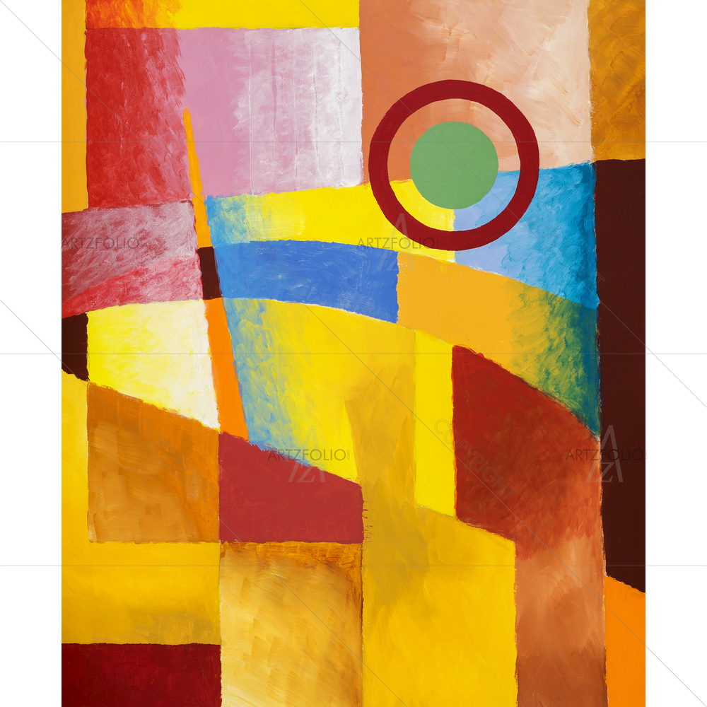 Geometric Abstraction D8 — Abstract custom art by ArtzFolio