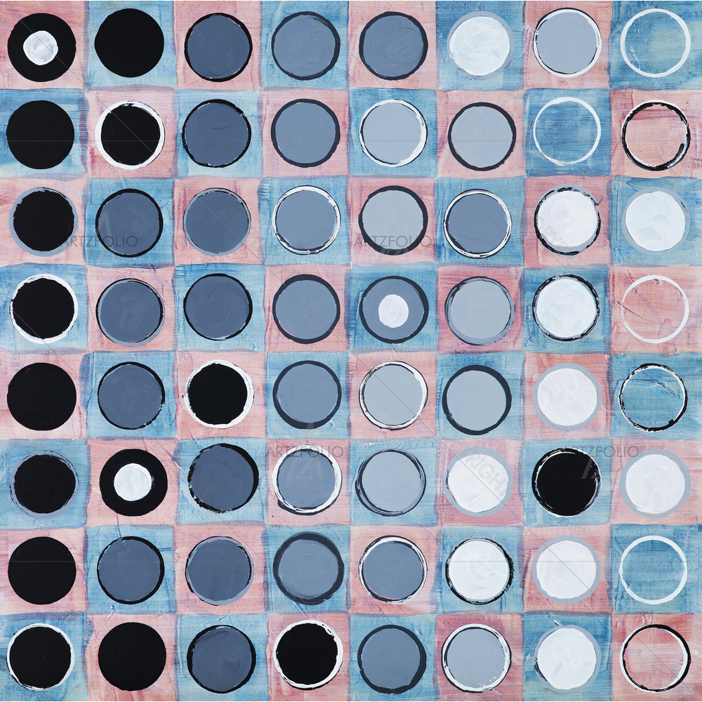 Abstract Grid Light — Abstract custom art by ArtzFolio