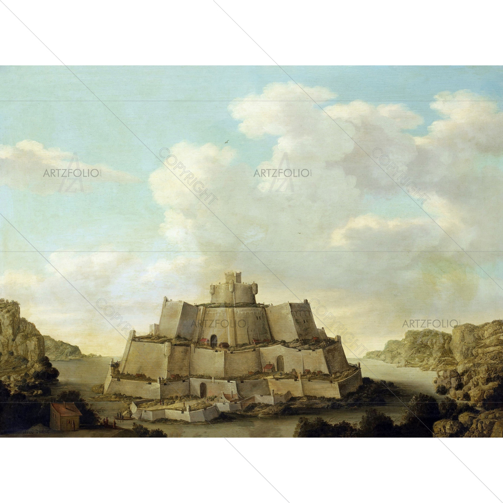 Fortress, Matthieu Dubus, 1639 — Ancient custom art by ArtzFolio